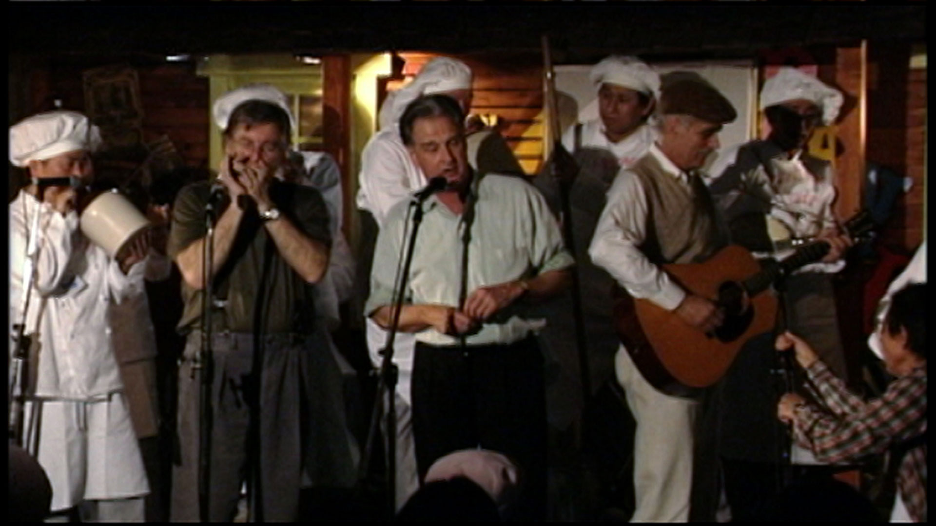 Jim Kweskin, John Sebastian and Geoff Muldaur perform in Tokyo